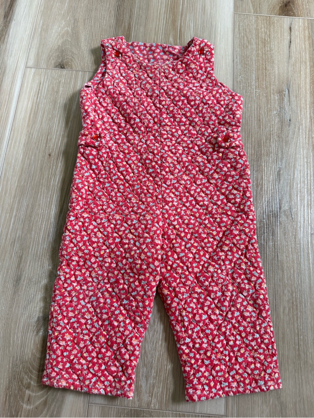 Vintage Handmade Quilted Outfit